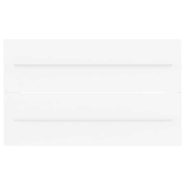 Maison Exclusive - Skåp med integrerad diskho Vit Agglomerat