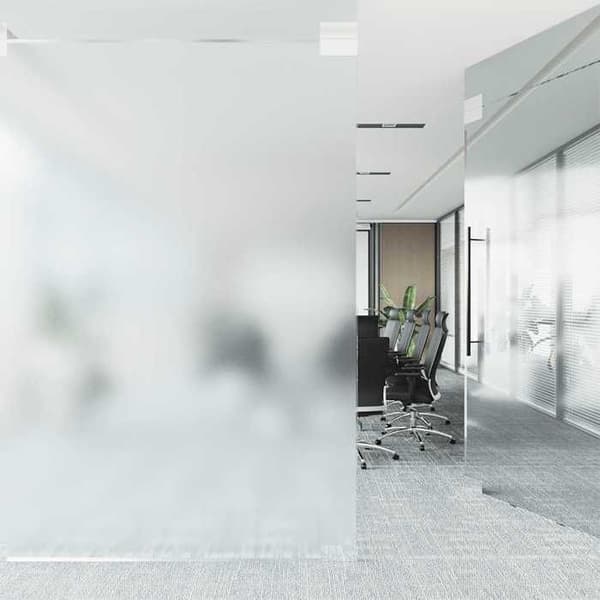 Maison Exclusive - Harmaa matta ikkunakalvo 90x1000 cm PVC Grå