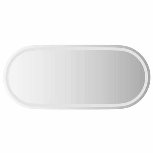 Maison Exclusive - LED-badrumsspegel 100x45 cm oval