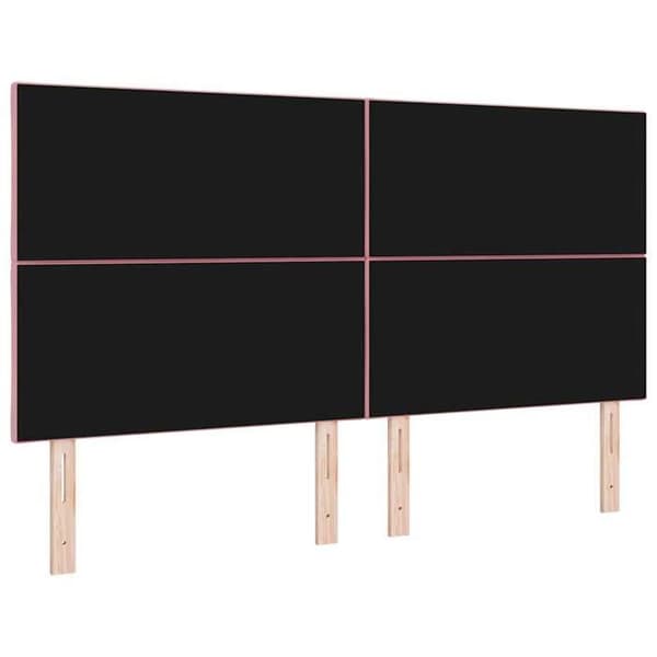 Maison Exclusive - Sänggavel Rosa 180 cm Sammet