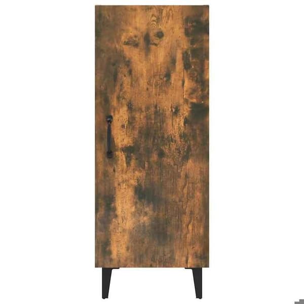 Maison Exclusive - Buffé Ek rökt 34,5x34x90 cm Ingenjörsträ
