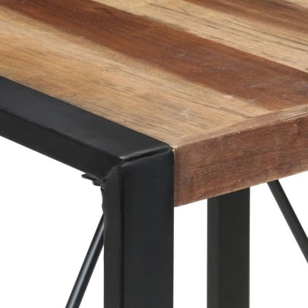 Maison Exclusive - Matbord 80x80x75 cm massivträ
