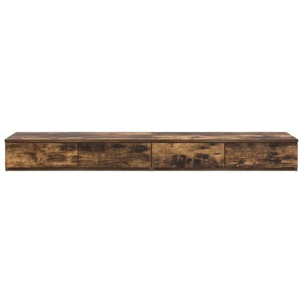 Maison Exclusive - Sengekasser Røget eg 160 x 36,5 x 16,5 cm