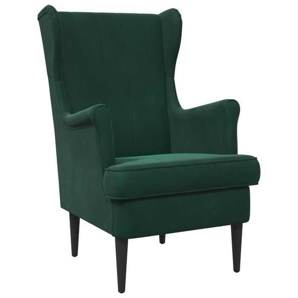Maison Exclusive - Mørkegrøn Velour Stol
