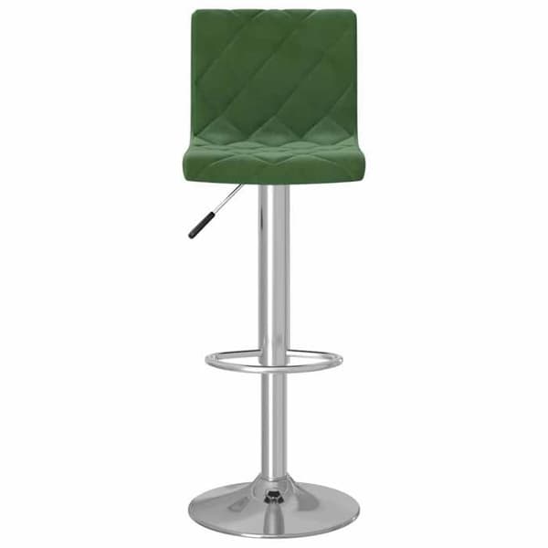 Maison Exclusive - Barstolar set om 2 mörkgrön sammet