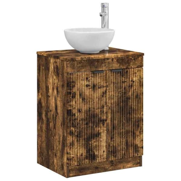 Maison Exclusive - Badeværelsesskab Røget eg 54 x 41 x 70 cm