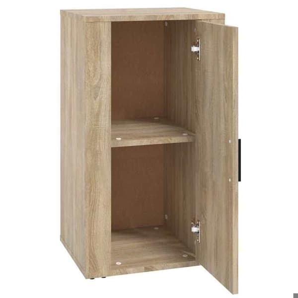 Maison Exclusive - Buffé Ek sonoma 40x33x70 cm Ingenjörsträ