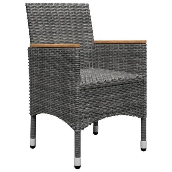 Maison Exclusive - Have spisebordssæt 3 stk Grå Grå