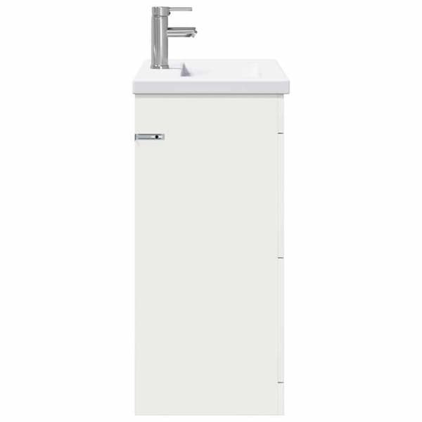 Maison Exclusive - Badmöbelset Vitt 81 x 40 x 84,5 cm
