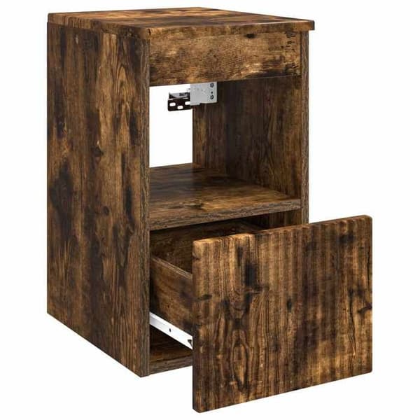 Maison Exclusive - Badeværelsesskab Røget eg 30 x 41 x 50 cm