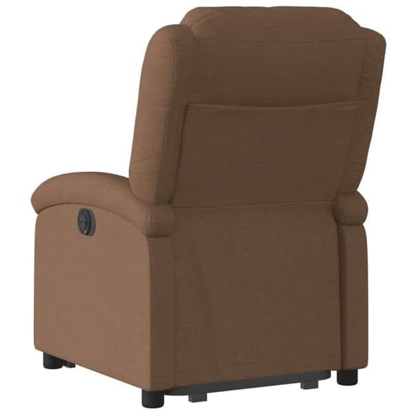 Maison Exclusive - Brun Tyg Reclinerfåtölj