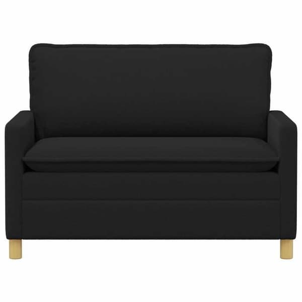 Maison Exclusive - Sort Sofa 126 x 81 x 87,5 cm Stof