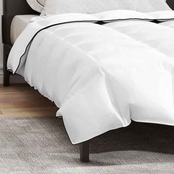Maison Exclusive - Vinterdyne 135 x 220 cm Vinter Fjer Hvid Åndbar Vit