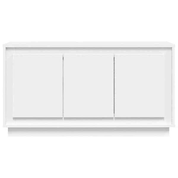Maison Exclusive - Vit buffé 102x35x55 cm ingenjörsträ