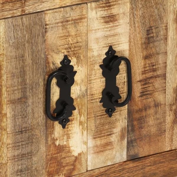 Maison Exclusive - Buffé 80x30x65 cm av massivt rått mangoträ