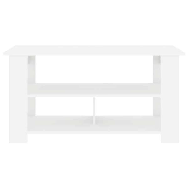 Maison Exclusive - Valkoinen televisioteline 100 x 40 x 50 cm