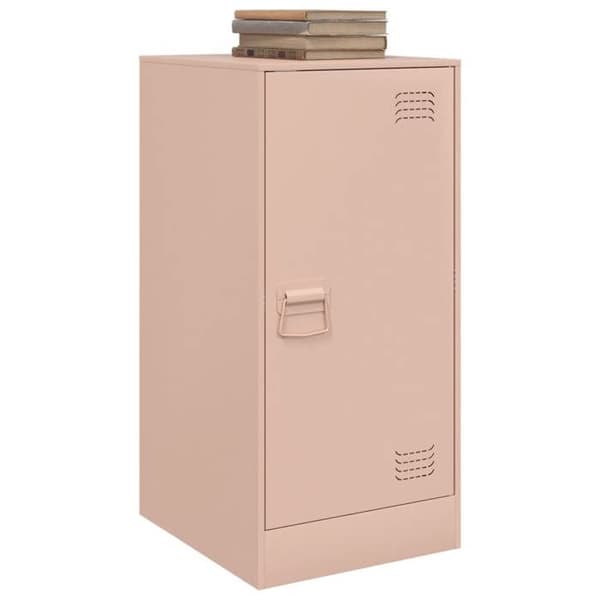 Maison Exclusive - Buffé rosa 34,5x39x73 cm stål