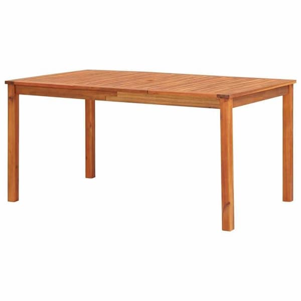 Havemøbel - EKSKLUSIV HUS - 150 x 90 x 74 cm - Massiv akacie - Rektangulær - Nem at samle