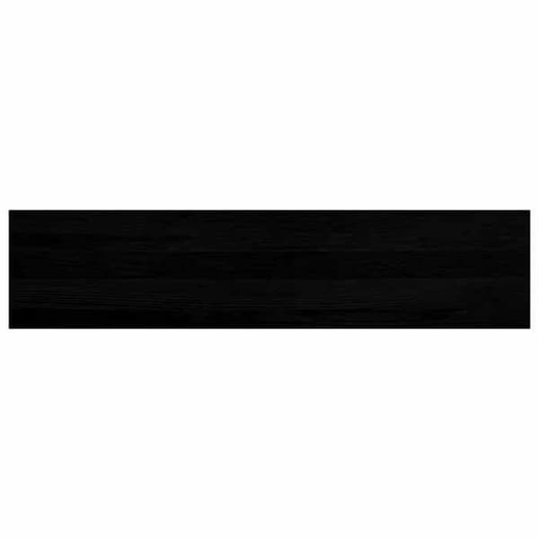 Trappe - EKSKLUSIV HUS - 8 dele - Massivt egetræ - 110x25x2 cm - Brun-sort brun-svart