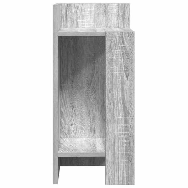 Maison Exclusive - 2 stk. sideborde med sonoma grå hylde 25,5x27x60 cm