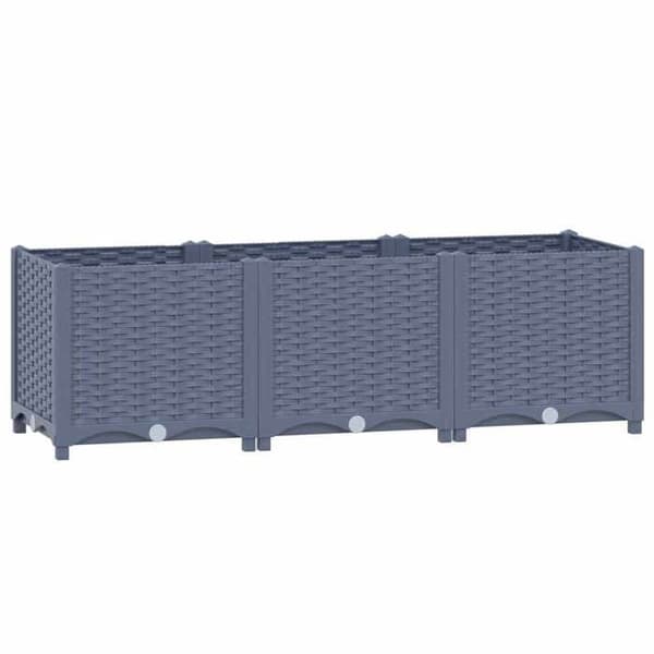Maison Exclusive - Hævet seng 120x40x38 cm Polypropylen