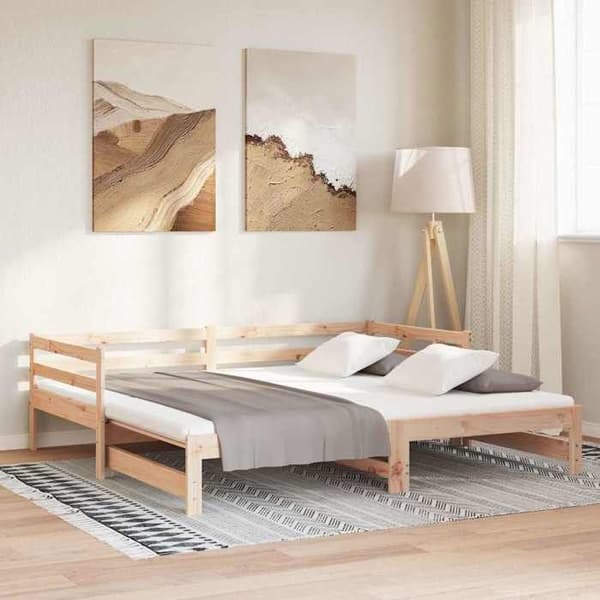 Maison Exclusive - Liukuva sänky ilman patjaa 80x200 cm Ej specificerat