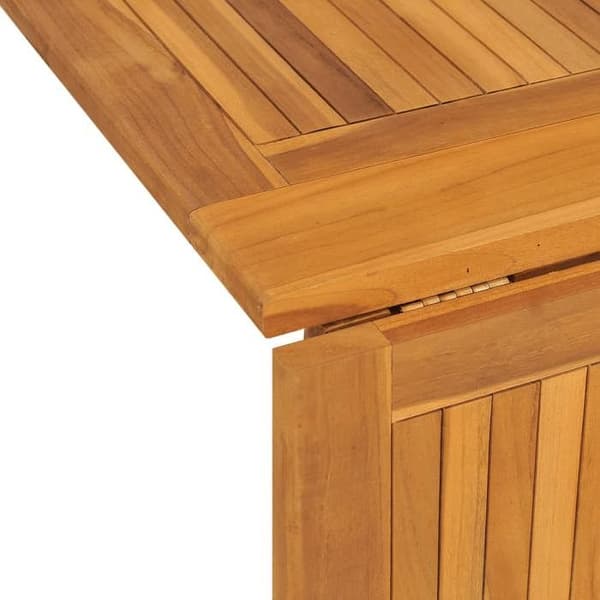 Maison Exclusive - Fällbart trädgårdsbord fjäril 150x90x75 cm massiv teak