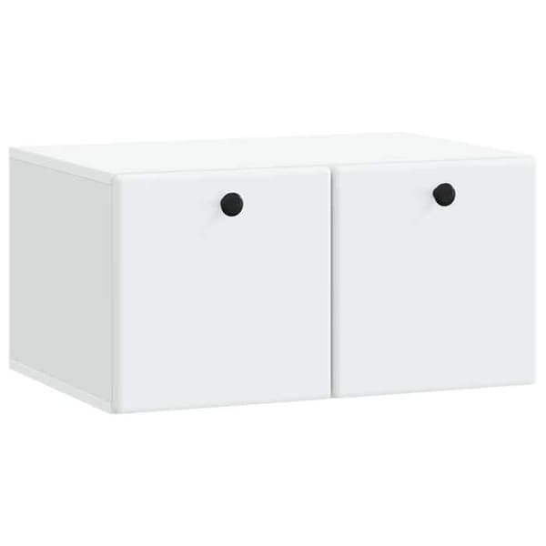 Maison Exclusive - Väggmonterad TV-möbel 59,5 x 41 x 30 cm Vit Ingenjörsträ