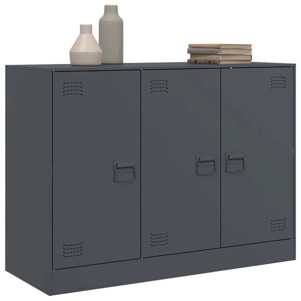Maison Exclusive - Anthracite buffet 99x39x73 cm teräs