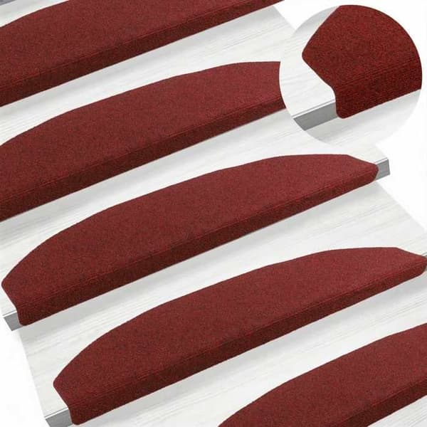 Maison Exclusive - Selvklebende trappetæpper 15 stk. 80 x 24,5 x 3,5 cm