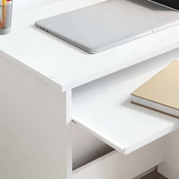 Maison Exclusive - Kontor Vit 120,5 x 44 x 88,5 cm Ingenjörsträ Vit