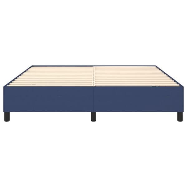 Maison Exclusive - Blå resår sängram 180x200 cm tyg blå