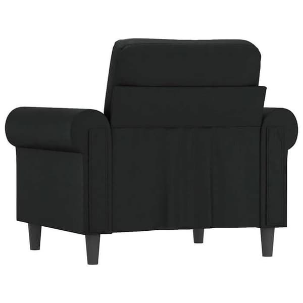 Maison Exclusive - Musta Tuoli 60 cm Keinonahkaa