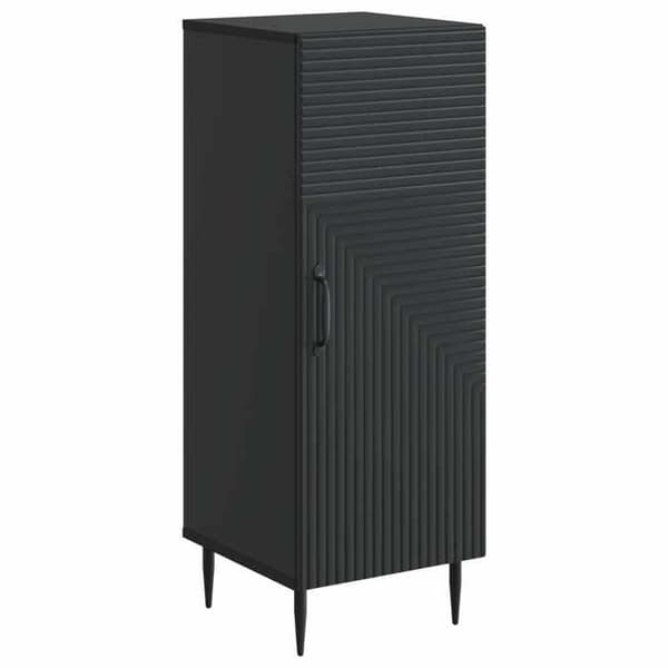 Maison Exclusive - Buffet Sort 33 x 34,5 x 89,5 cm Ingeniørtræ Svart