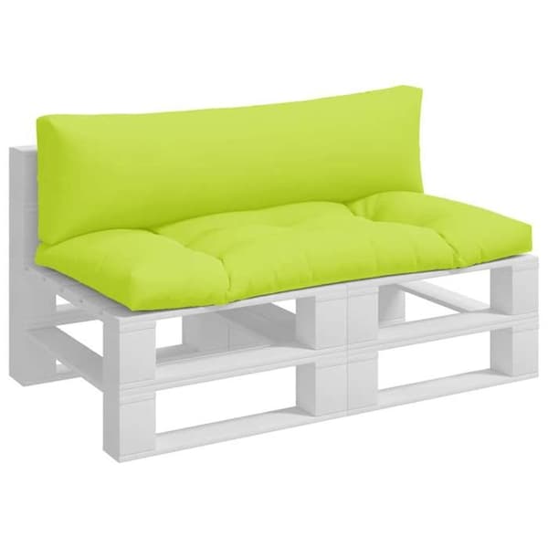 Maison Exclusive - Palettkuddar set om 2 ljusgrön tyg