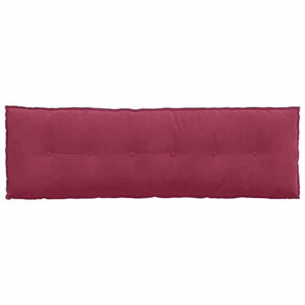 Maison Exclusive - Rygpude Bordeaux 160 x 50 cm Velour