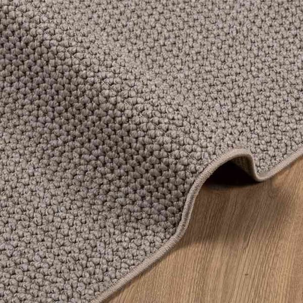 Maison Exclusive - Indendørs tæppe LUGO Taupe 240 x 240 cm Polyester