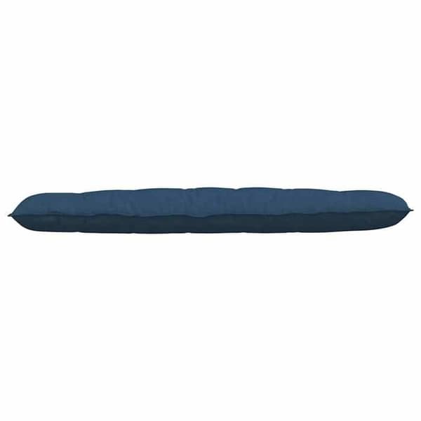 Rygpude - MAISON EXCLUSIVE - 180 x 19 x 50 cm - Blå - Polyester - Lynlås Blå