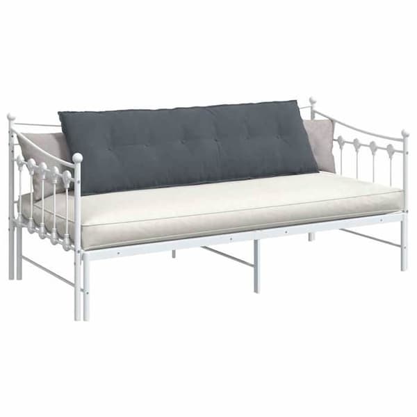 Maison Exclusive - Mörkgrå Ryggkudde 160 x 50 x 19 cm Mörkgrå