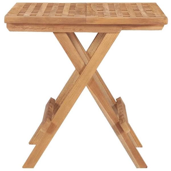 Maison Exclusive - Sammenklappeligt havebord 50x50x50 cm Solid teaktræ