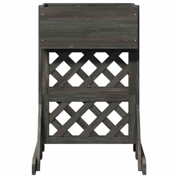 Maison Exclusive - Vertikal trädgårdsgaller Grå 48 x 30 x 70,5 cm
