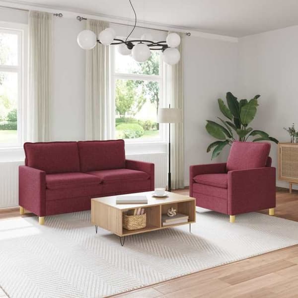 Maison Exclusive - 2 kpl sohvasetti Bordeaux-kangasta