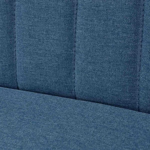 Maison Exclusive - Sofa 117x55,5x77 cm Blåt Stof Blå