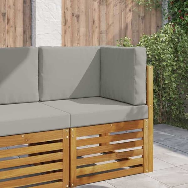 Maison Exclusive - Utomhussoffkudde Polyester Grå 60 x 60 cm