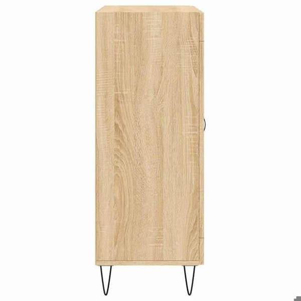 Maison Exclusive - Buffé ek sonoma 69,5x34x90 cm ingenjörsträ