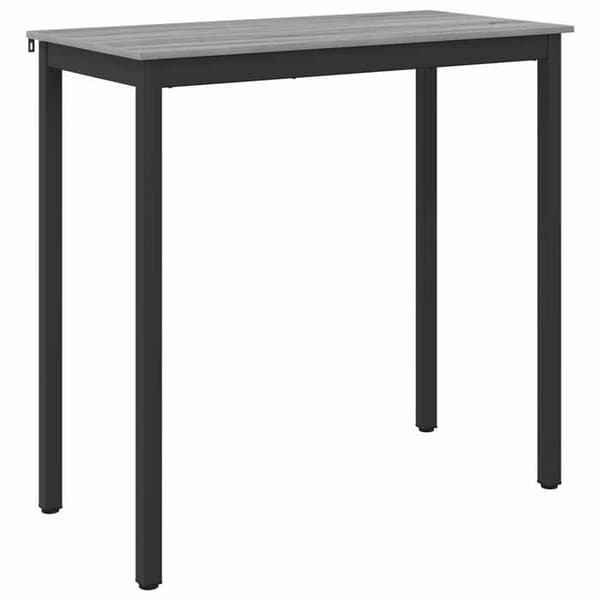 Maison Exclusive - Stående barbord i ingeniørtræ, rektangulær