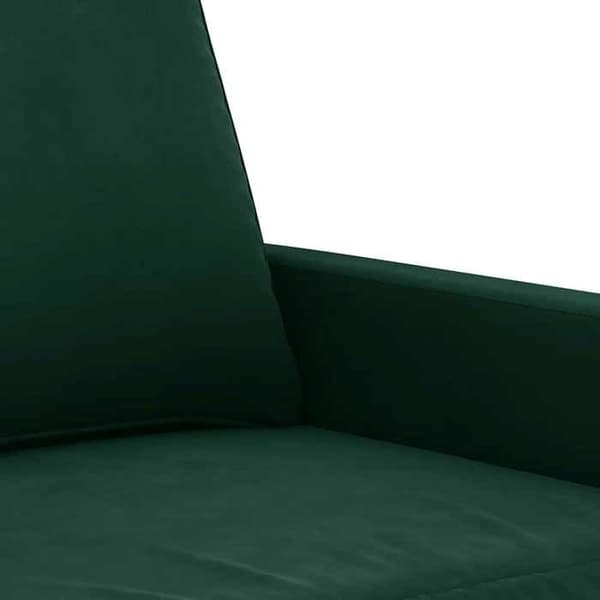 Maison Exclusive - Tummanvihreä 3-paikkainen sohva 180 cm Sametti