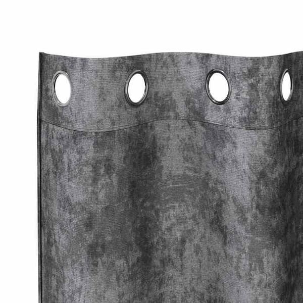 Maison Exclusive - Samettiverhot 2 kpl Harmaa 260 x 140 cm Sametti