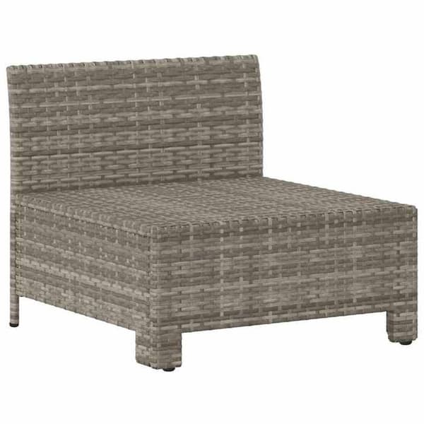 Maison Exclusive - Central have-sofa med grå polyrotin pude