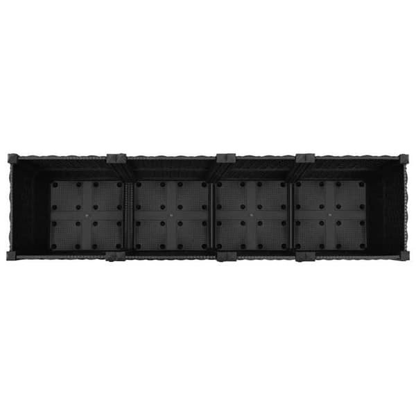 Maison Exclusive - Hög säng 160x40x38 cm Polypropylen